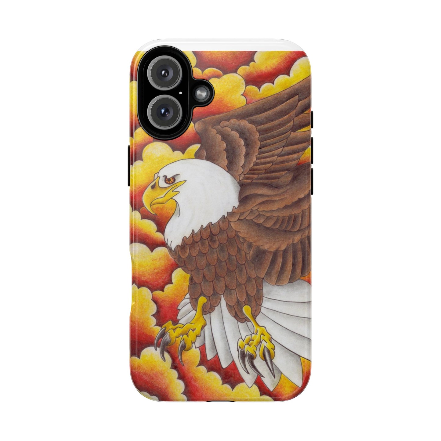 Eagle Phone Case, Tough Cases with Eagle Design, Gift for Wildlife Lovers, Unique Phone Accessories, Stylish Tough Cover