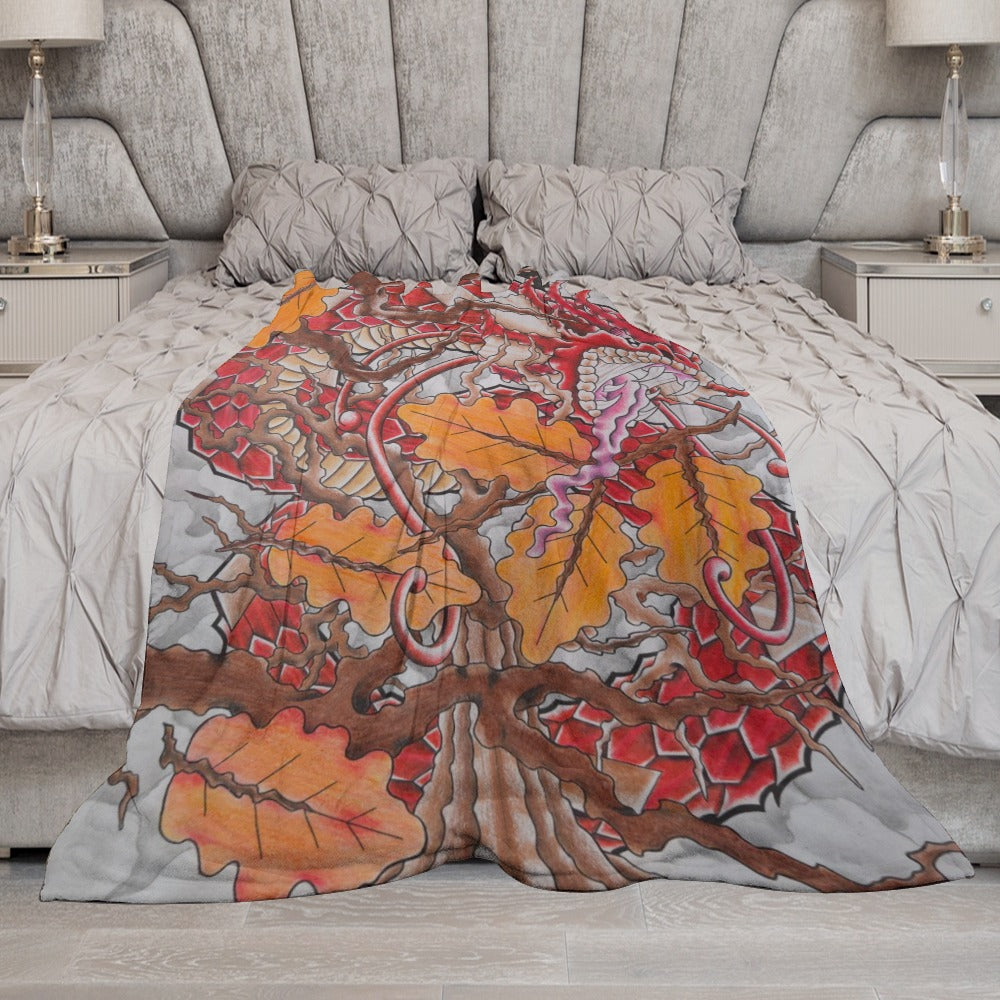Ultra-Soft Flannel Blanket Multiple Sizes
