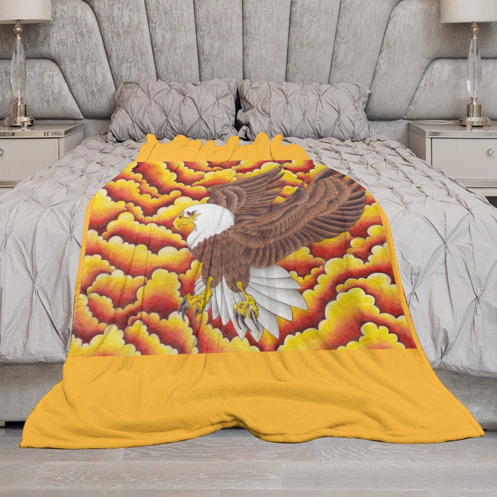 Ultra-Soft Flannel Blanket Multiple Sizes