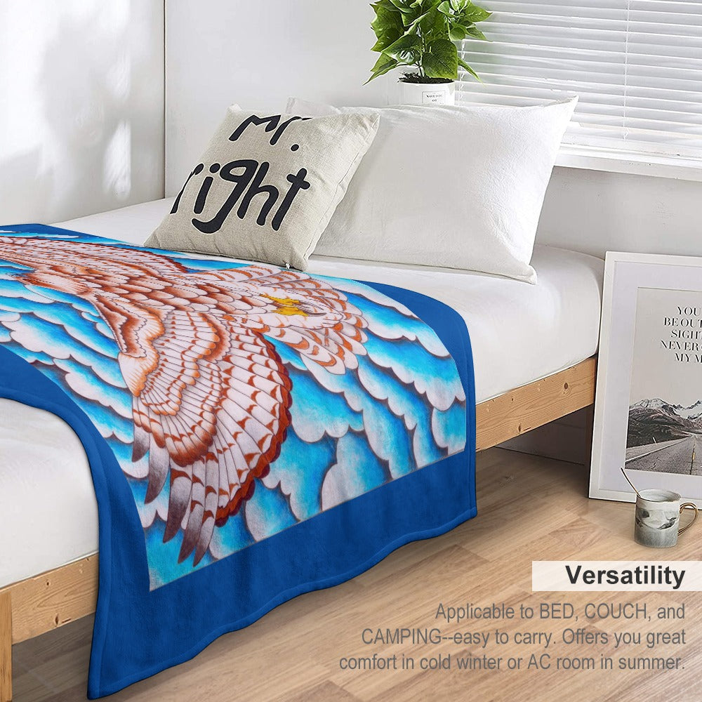 Ultra-Soft Flannel Blanket Multiple Sizes