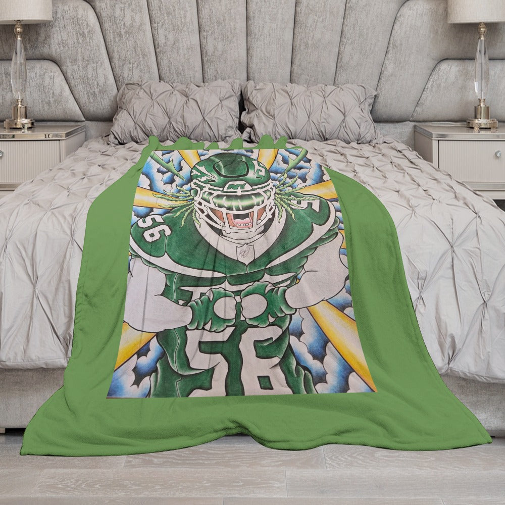 Ultra-Soft Flannel Blanket Multiple Sizes