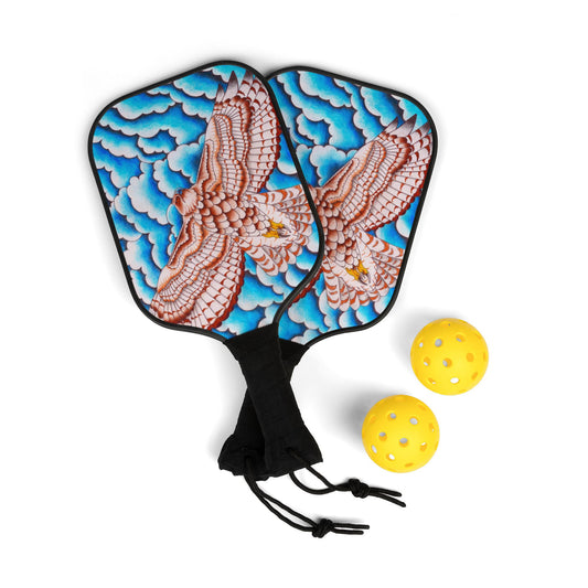 Pickleball Kit Hawk Art Set
