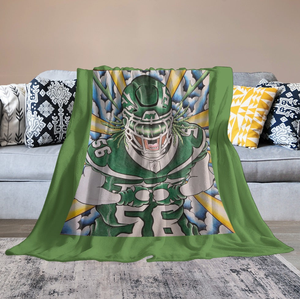 Ultra-Soft Flannel Blanket Multiple Sizes