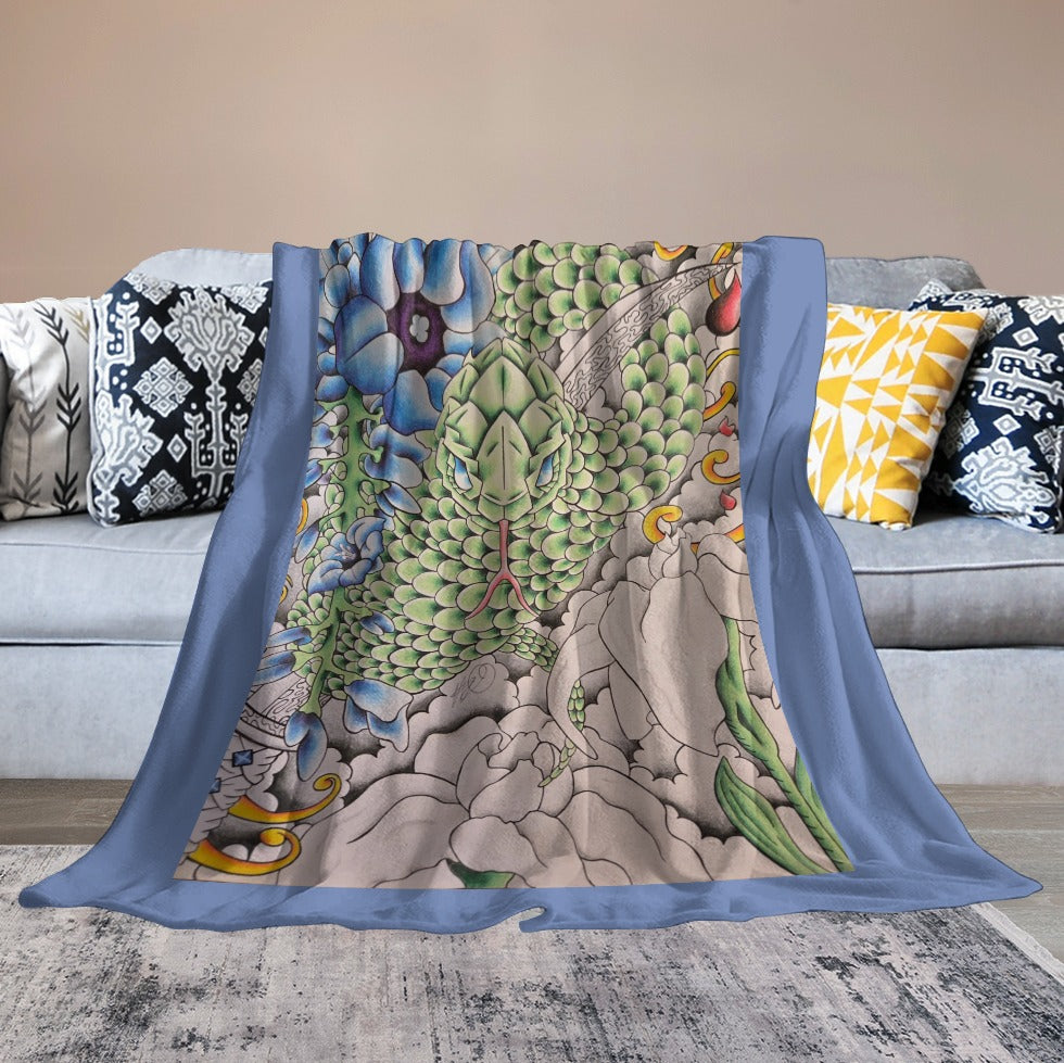 Ultra-Soft Flannel Blanket Multiple Sizes