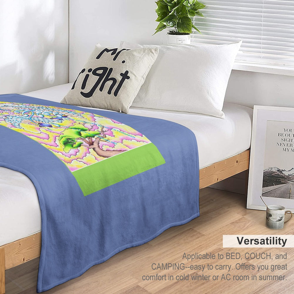 Ultra-Soft Flannel Blanket Multiple Sizes