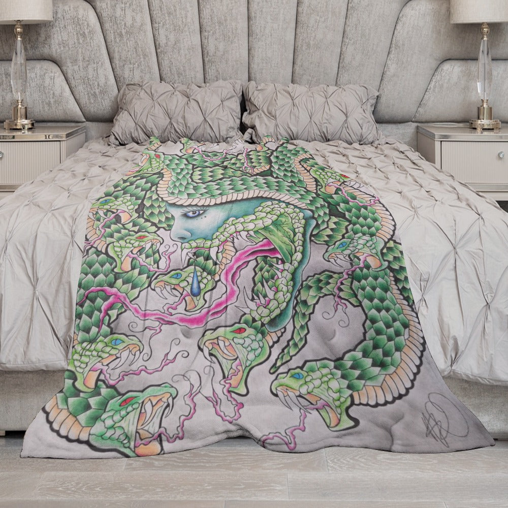 Ultra-Soft Flannel Blanket Multiple Sizes