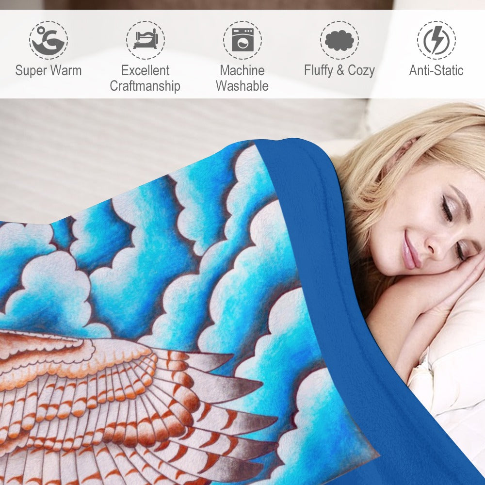 Ultra-Soft Flannel Blanket Multiple Sizes