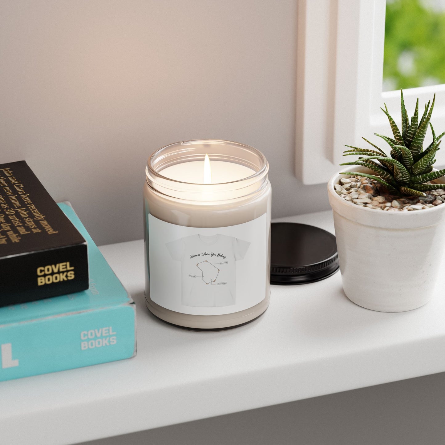 City Map Scented Soy Candle — 9oz Urban Map Candle