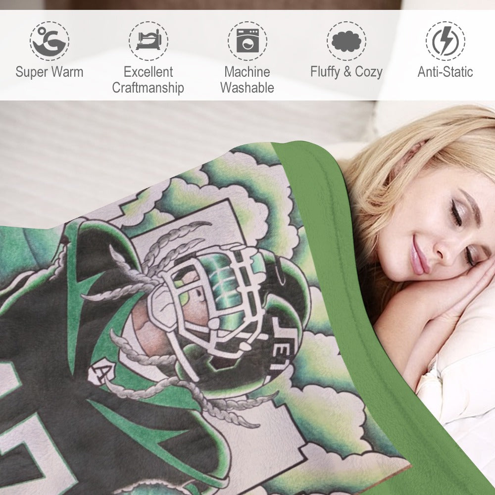 Ultra-Soft Flannel Blanket Multiple Sizes