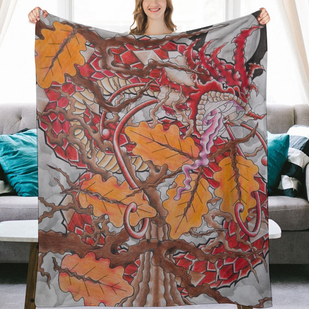 Ultra-Soft Flannel Blanket Multiple Sizes