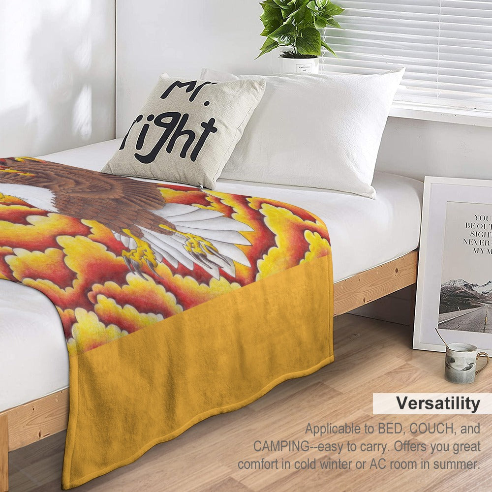 Ultra-Soft Flannel Blanket Multiple Sizes