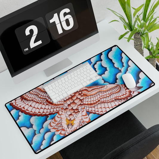 Desk Mat - Hawk Design