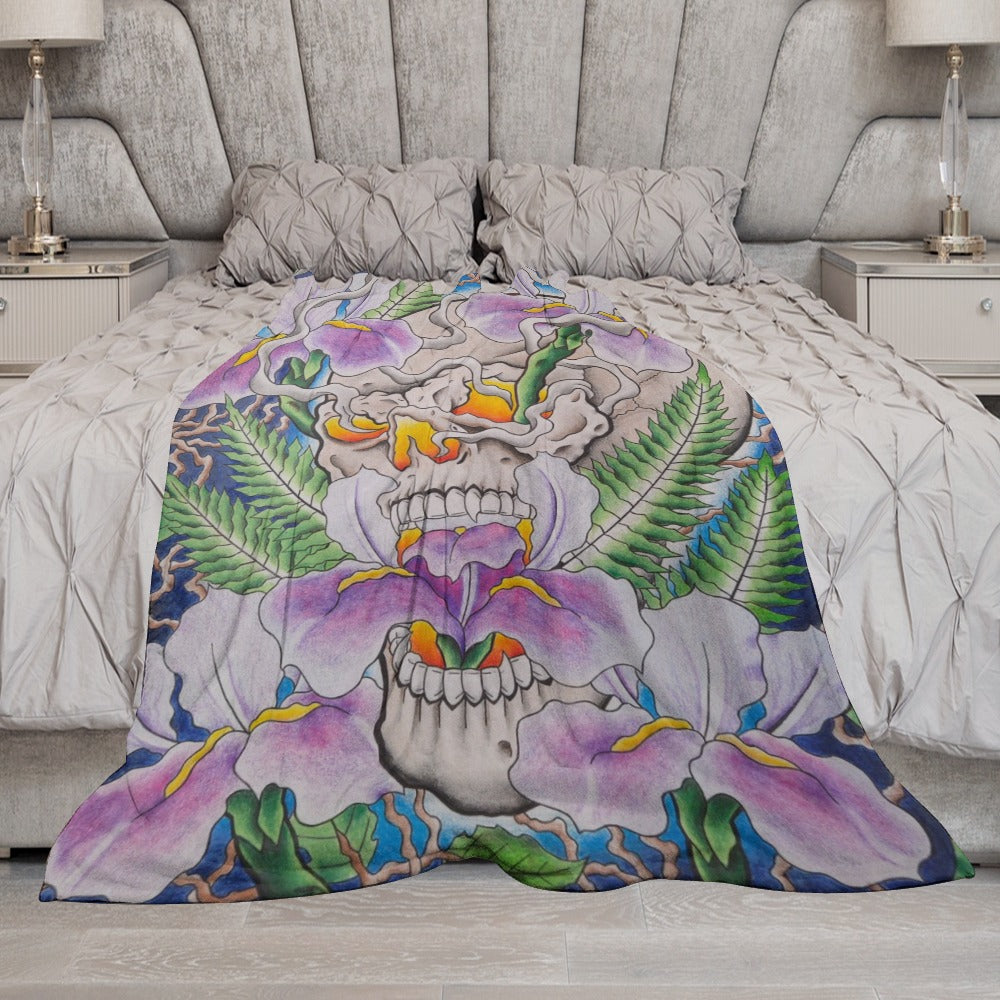 Ultra-Soft Flannel Blanket Multiple Sizes