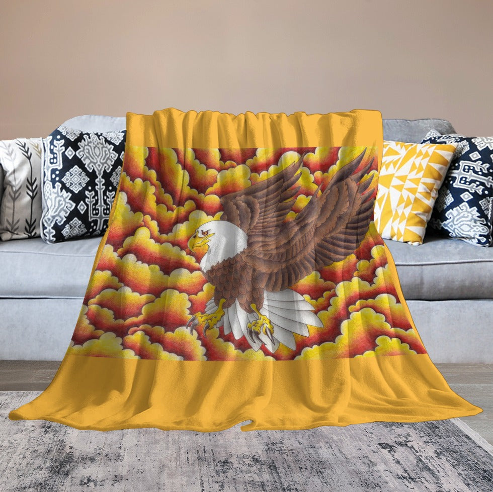 Ultra-Soft Flannel Blanket Multiple Sizes