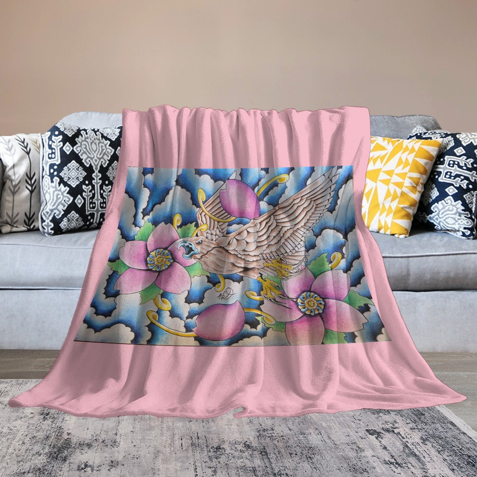 Ultra-Soft Flannel Blanket Multiple Sizes