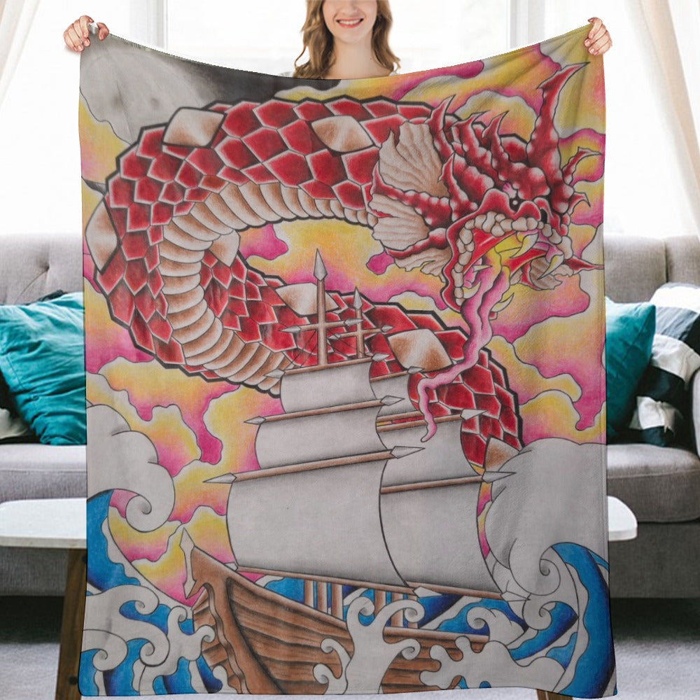 Ultra-Soft Flannel Blanket Multiple Sizes