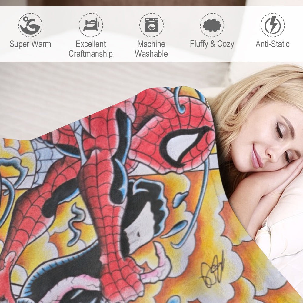 Ultra-Soft Flannel Blanket Multiple Sizes