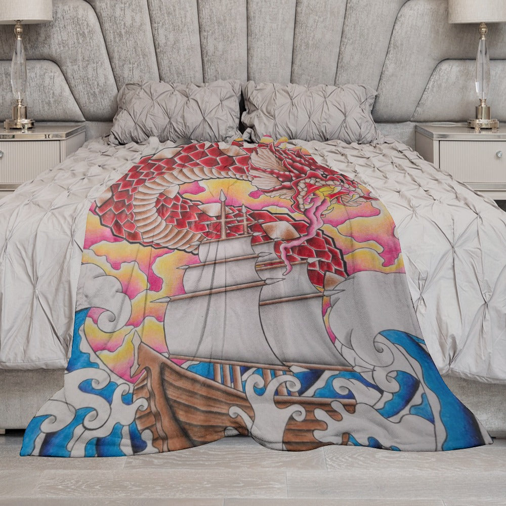 Ultra-Soft Flannel Blanket Multiple Sizes