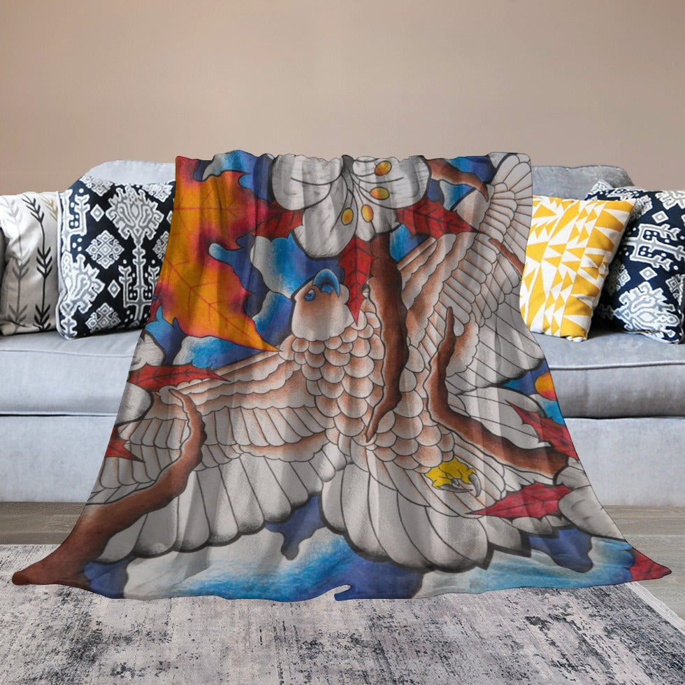 Ultra-Soft Flannel Blanket Multiple Sizes