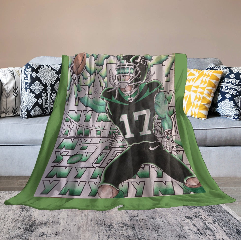 Ultra-Soft Flannel Blanket Multiple Sizes
