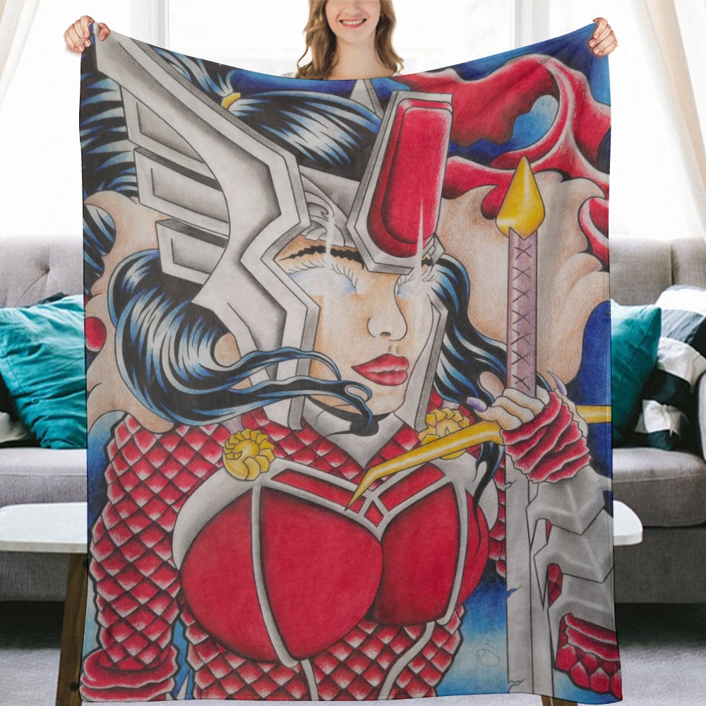 Ultra-Soft Flannel Blanket Multiple Sizes