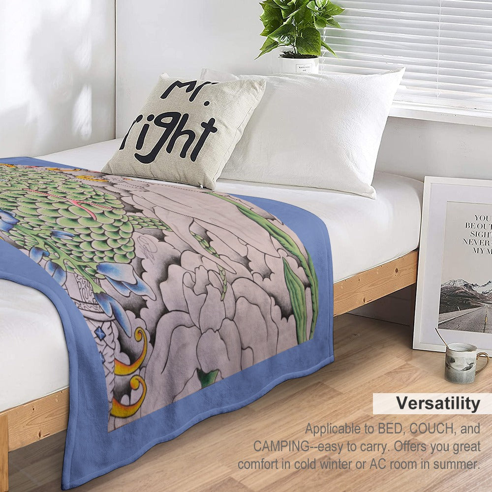 Ultra-Soft Flannel Blanket Multiple Sizes