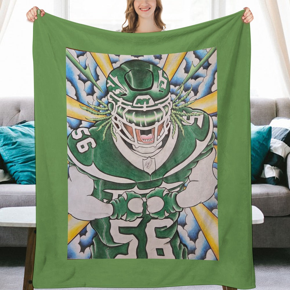 Ultra-Soft Flannel Blanket Multiple Sizes