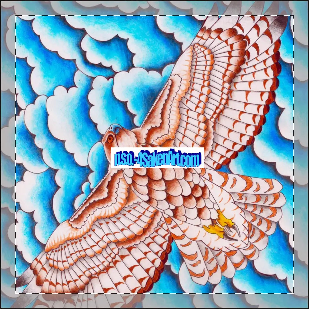 Custom Hawk Plush Keychain - Adorable Miniature Soft Toy 4’’ x 4’’ Accessories