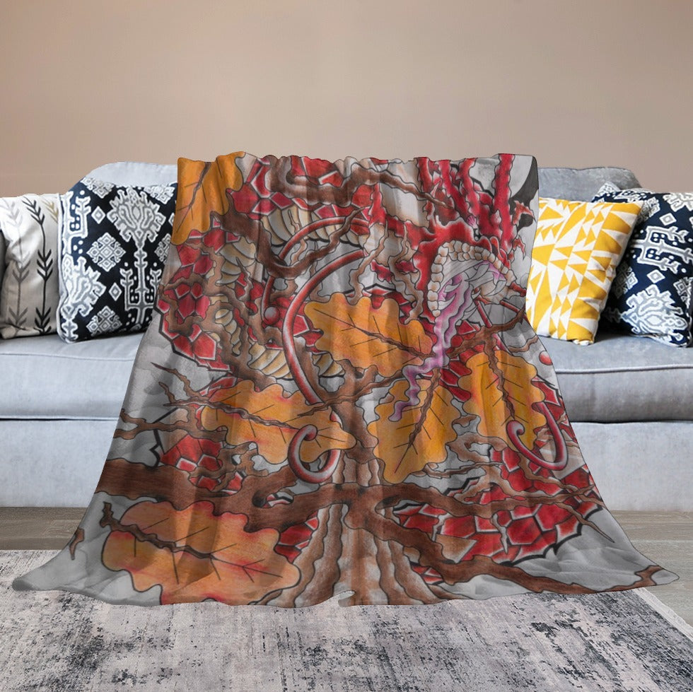 Ultra-Soft Flannel Blanket Multiple Sizes