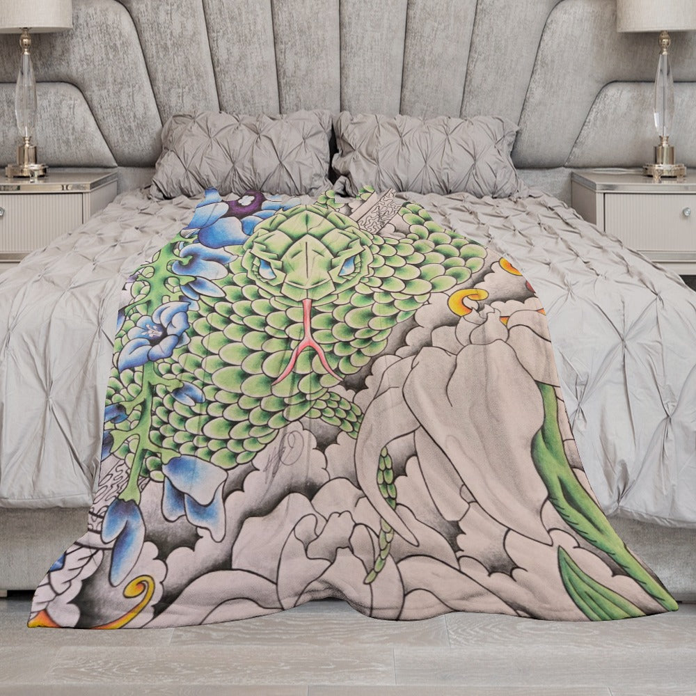 Ultra-Soft Flannel Blanket Multiple Sizes