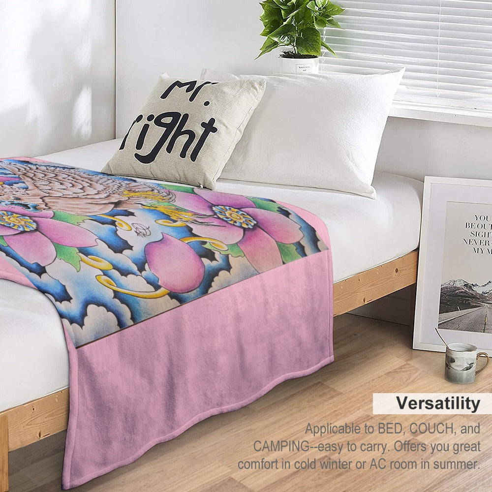 Ultra-Soft Flannel Blanket Multiple Sizes