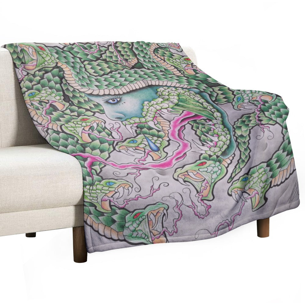 Ultra-Soft Flannel Blanket Multiple Sizes
