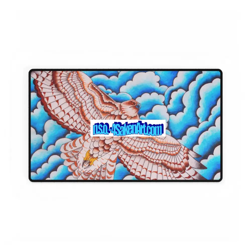 Desk Mat - Hawk Design 23.6’’ × 13.8’’ Home Decor
