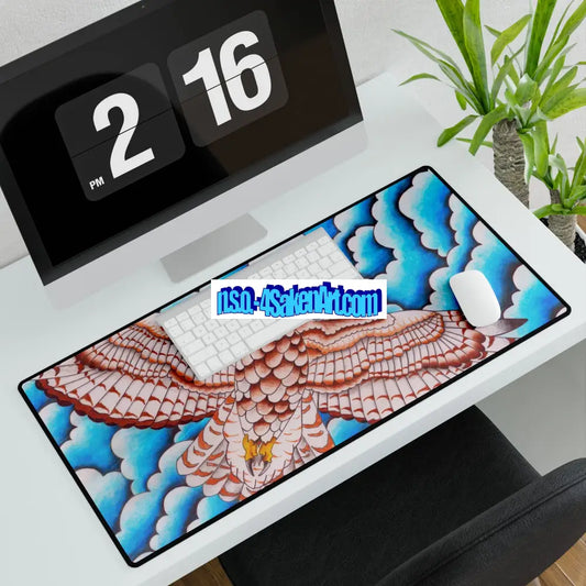 Desk Mat - Hawk Design 31.5’’ × 15.5’’ Home Decor