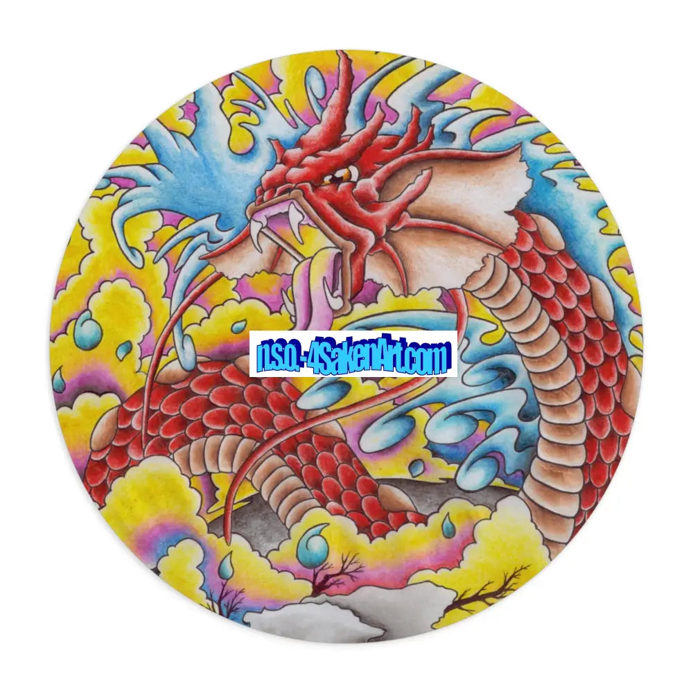 Dragon Art Mouse Pad Custom Gaming Mousepad Unique Office Decor Wildlife Mouse Mat Gift for Eagle Lovers Professionally