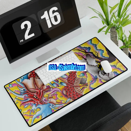 Dragon Desk Mat 31.5’’ × 15.5’’ Home Decor