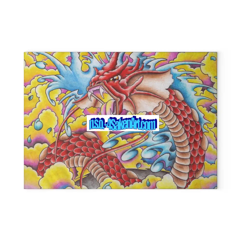 Dragon Glass Cutting Board Home Decor