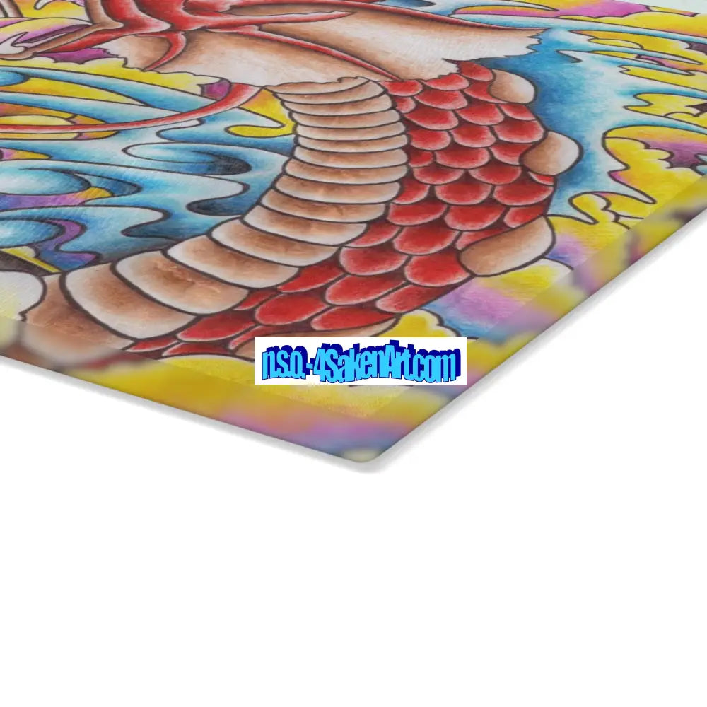 Dragon Glass Cutting Board Home Decor