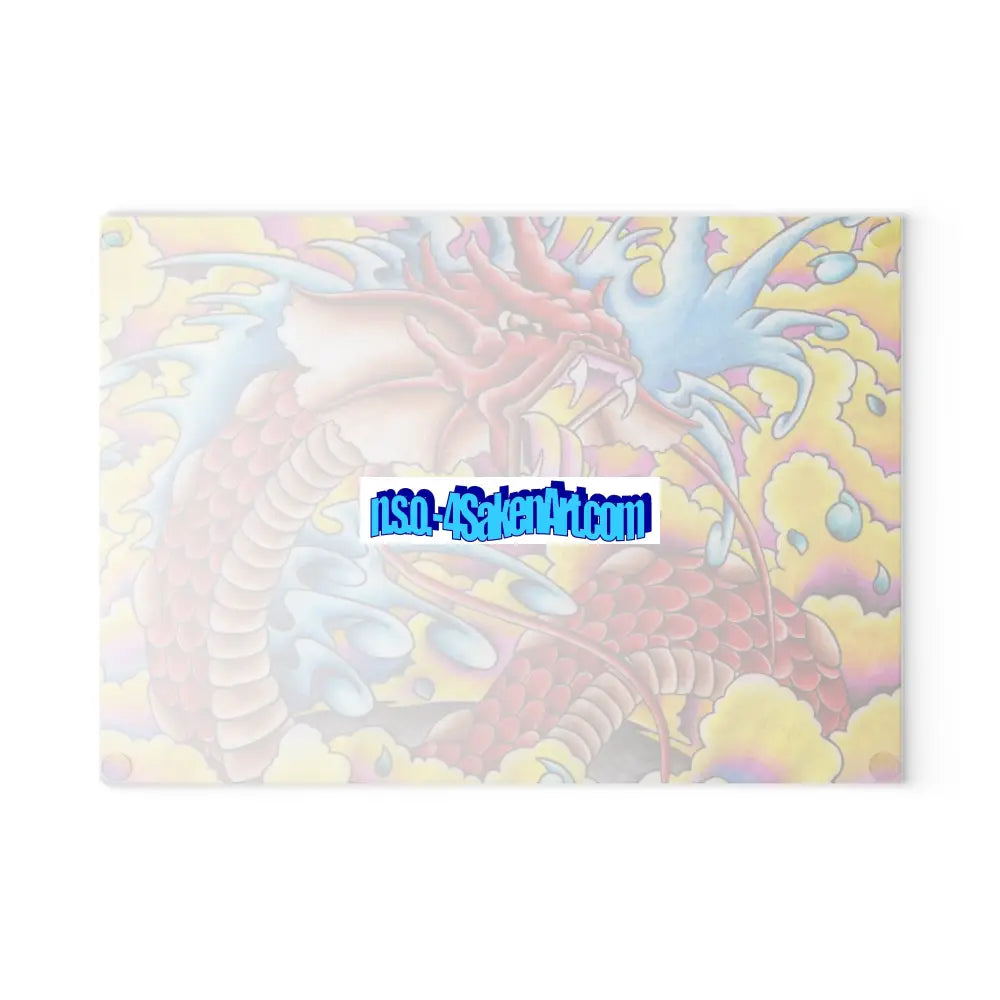Dragon Glass Cutting Board Home Decor