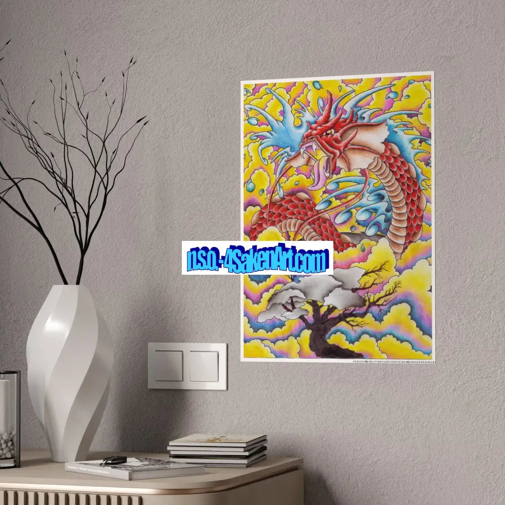 Dragon Glass Poster Poster