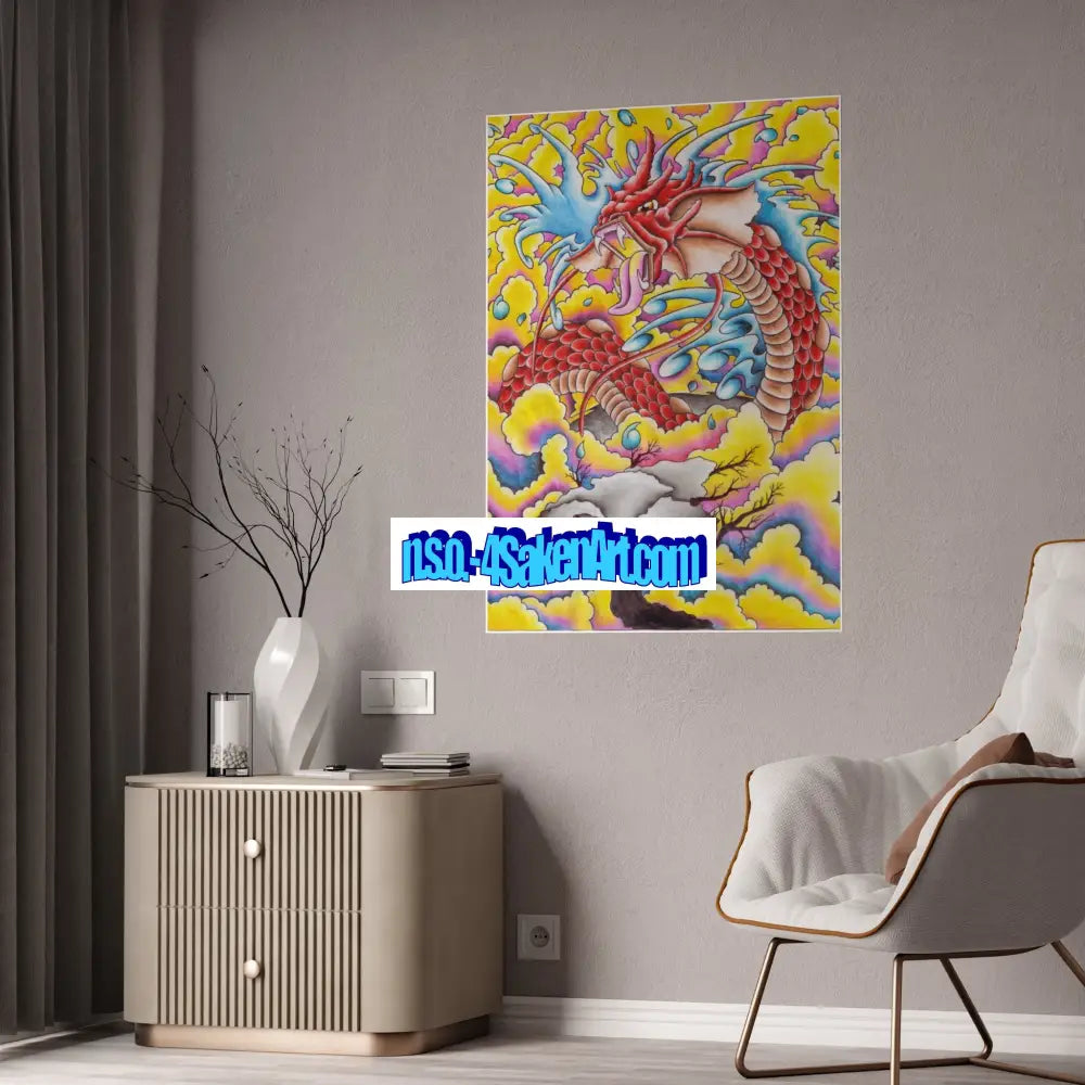 Dragon Glass Poster Poster