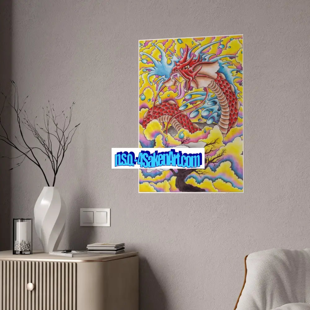 Dragon Glass Poster Poster
