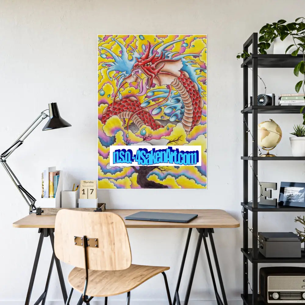 Dragon Glass Poster Poster