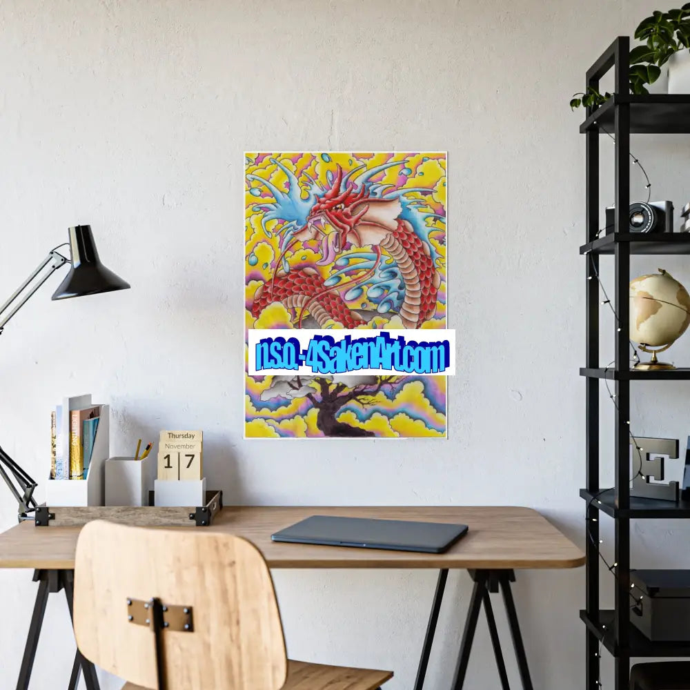 Dragon Glass Poster Poster