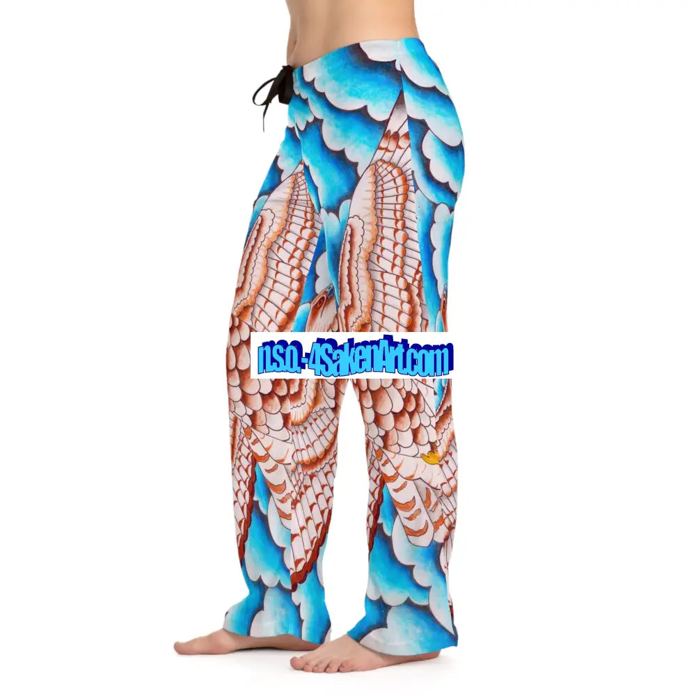 Dreamy Sky-Inspired Women’s Pajama Pants XS / White stitching All Over Prints