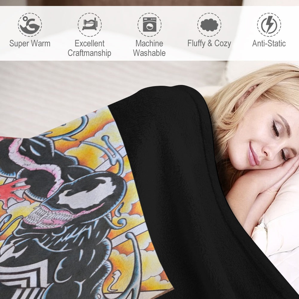 Ultra-Soft Flannel Blanket Multiple Sizes