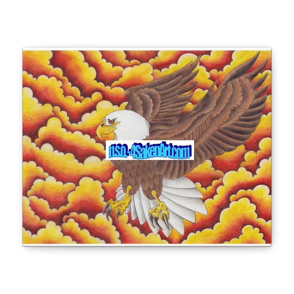 Eagle Canvas Print 10’’ x 8’’ (Horizontal) / 1.25’’ Canvas