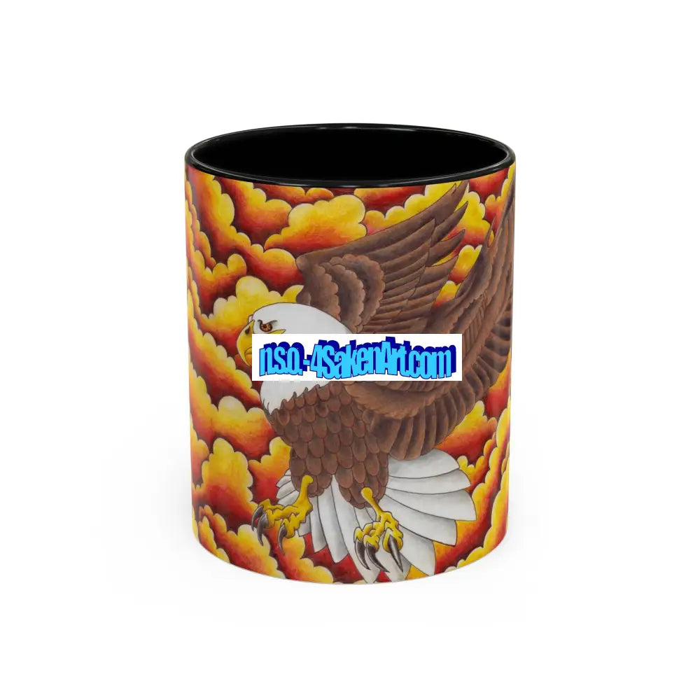 Eagle Coffee Mug 11 15oz 11oz / Black Mug