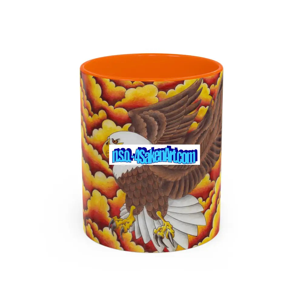 Eagle Coffee Mug 11 15oz 11oz / Orange Mug