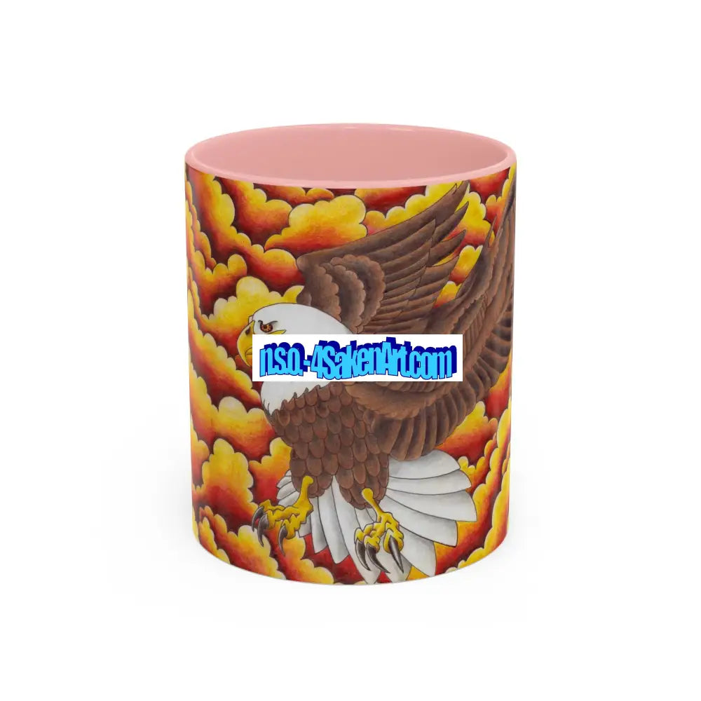 Eagle Coffee Mug 11 15oz 11oz / Pink Mug